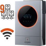 Гибридное ИБП 6000Вт, 48В + МППТ на 6 кВт, ISMPPT BFP DOU 6000(dualoutput)+wifimodule, AXIOMA 68,09522 фото